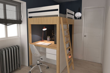 Agencement et décoration d'une maison familiale à Nantes